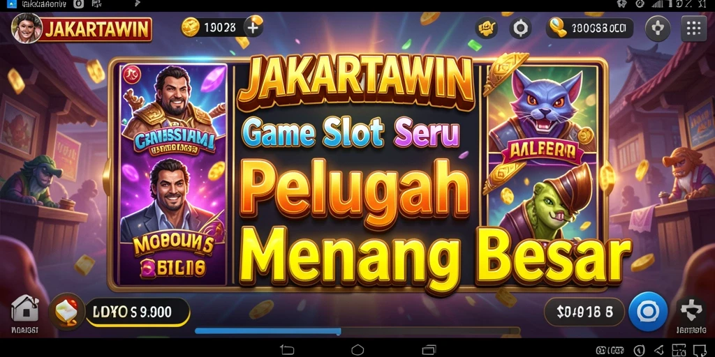 Tampilan gameplay mendebarkan di slot JAKARTAWIN.