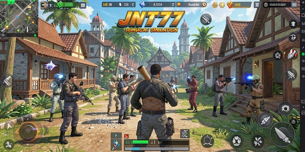 Gameplay JNT777 dengan grafik menarik dan simulasi kehidupan.