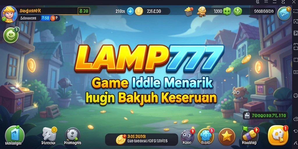Tampilan gameplay LAMPU777 yang penuh warna dan seru.