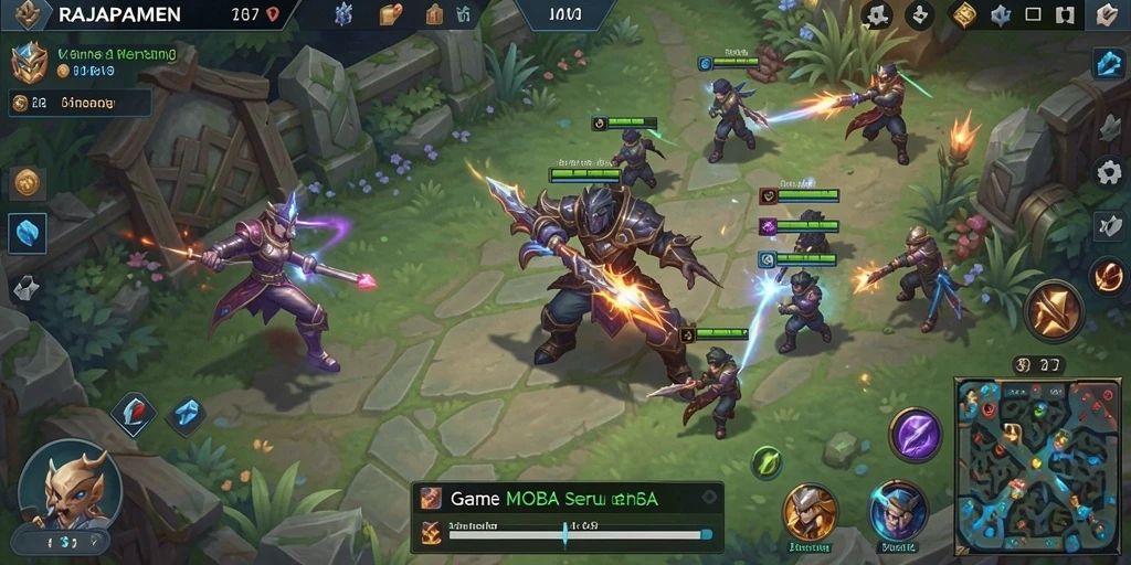 Gameplay seru dan penuh strategi di RAJAPAMEN.