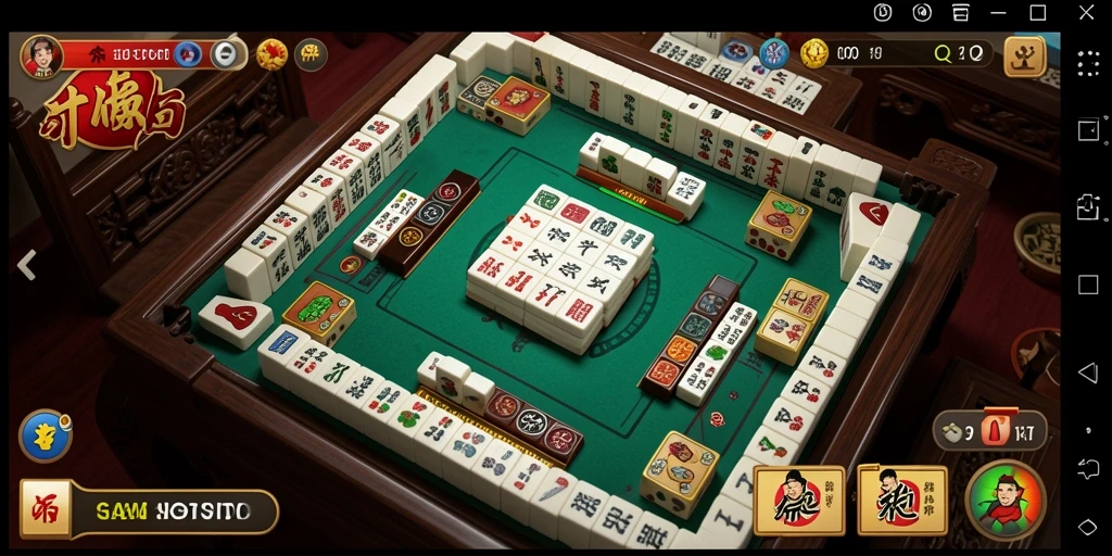 Screenshot gameplay SITUSTOTO menampilkan momen menarik di permainan Mahjong.