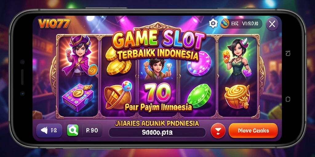 Tampilan gameplay Slot seru dan mengasyikkan di VIO77.